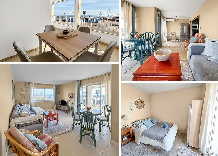 Appartement Sejour Les Pieds Dans L'eau T3 Vue & Parking Agde